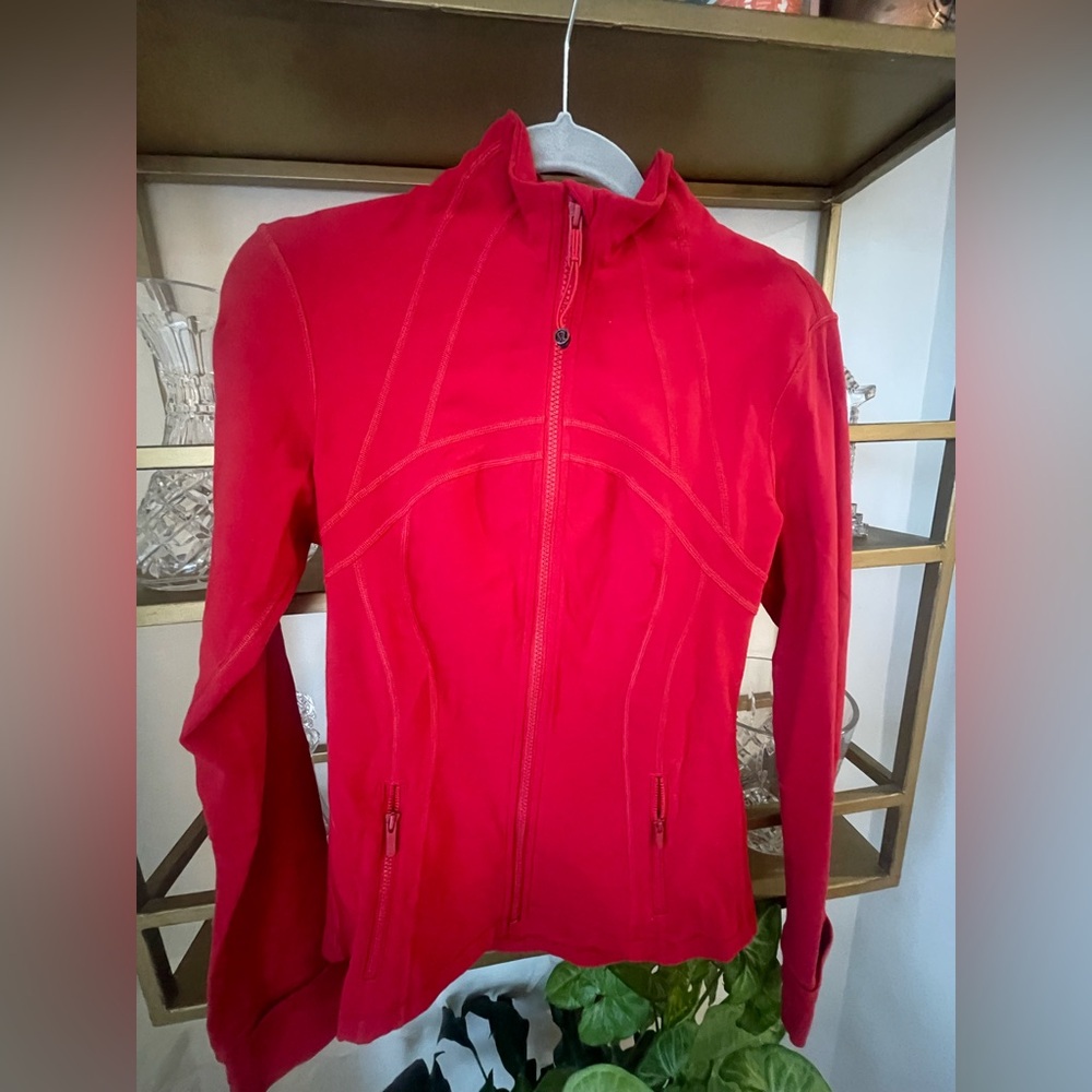 Lululemon Athletica Red Definr Jacket